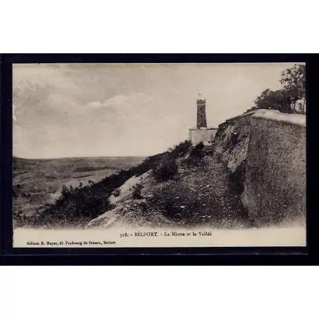 Vente Directe Carte postale 90 - Belfort - La Miotte et la Vallee - Non voyage - Dos divise