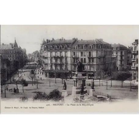 Seulement Aujourd’hui Carte postale 90 - Belfort - Place de la Republique