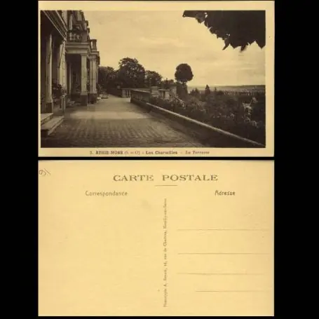 Pas Cher Carte postale 91 - Athis-Mons - Les Charmilles - La terrasse