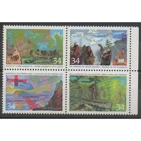 Canada - 1986 - No 983/986 Offre Du Jour