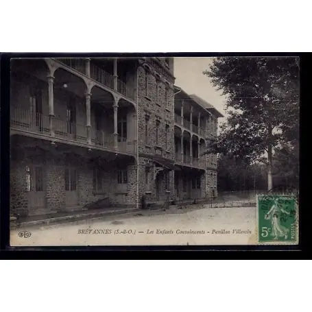Produit De Marque Carte postale 91 - Brevannes - les enfants convalescents - pavillon Villemin - Voyage - D