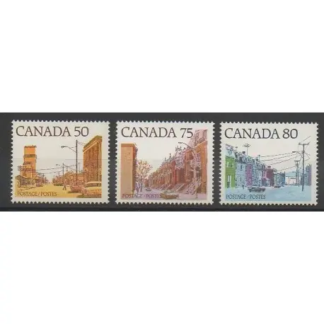 Canada - 1978 - No 668/670 - Sites Affaire À Saisir