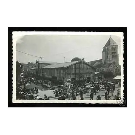 Carte postale 91 - Corbeil - Les halles - CPSM Offre Spéciale