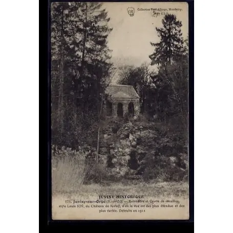 Carte postale 91 - Juvisy-sur-Orge - Belvedere et grotte de rocailles style Louis XIV - d Livraison Mondiale