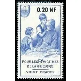 Timbre de collection France - Bienfaisance 75 Meilleure Vente