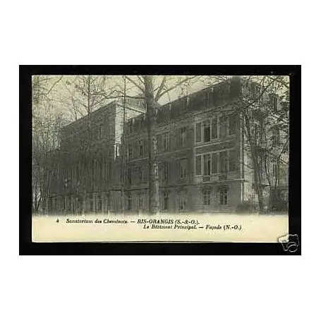 Carte postale 91 - Ris-Orangis - Sanatorium des Cheminots Seulement Aujourd’hui