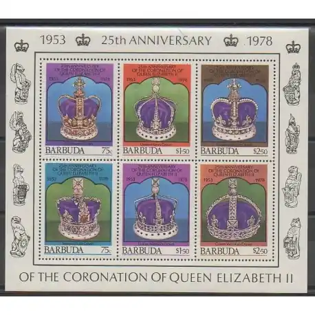 Barbuda - 1978 - No BF34 - Royauté Bon Plan