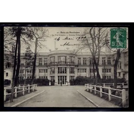 Dernier Modèle Carte postale 92 - Bois de Boulogne - Le pre Catelan - entree Principale - Voyage - Dos d