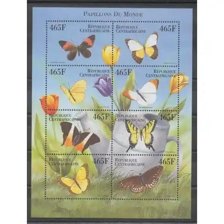 Meilleur Prix Centrafricaine (République) - 1999 - No 1618DG/1818DP - Insectes