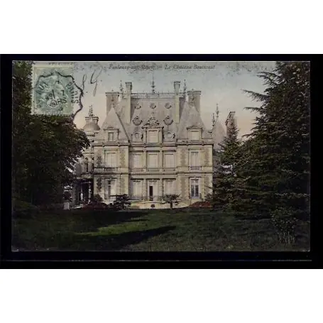 Paiement Sécurisé Carte postale 92 - Fontenay-aux-roses - le chateau Boucicaut - Voyage - Dos divise