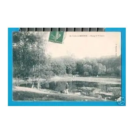 Acheter En Ligne Carte postale 92 - FORET DE MEUDON - PECHEUR A L'ETANG DE VILLEBON
