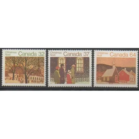 Canada - 1983 - No 862/864 - Noël Paiement Sécurisé