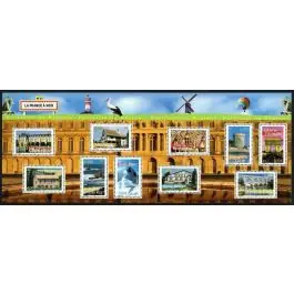 Usine Directe Timbre de collection France - Bloc Feuillet 061 - Portrait de Rgions N°2