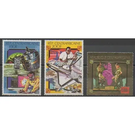 Acheter Direct Centrafricaine (République) - 1980 - No PA227/PA229 - Espace