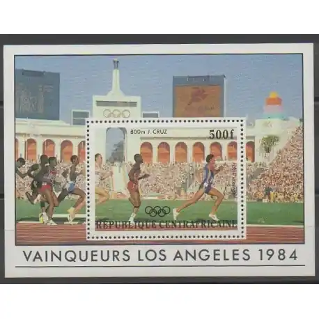 Nouveauté Centrafricaine (République) - 1984 - No BF74 - Jeux Olympiques d'été