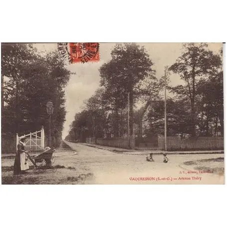 Réduction Carte postale 92 - Vaucresson - Avenue Thery