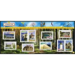 Promotion Timbre de collection France - Bloc Feuillet 089 - Portrait de Rgions N°6