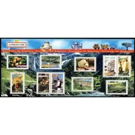 Timbre de collection France - Bloc Feuillet 094 - Portrait de Rgions N°7 Livraison Gratuite