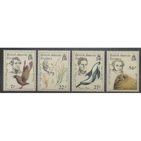 Grande-Bretagne - Territoire antarctique - 1985 - No 148/151 - Sciences et Techniques - Animaux marins - Mammifères Meilleur Prix