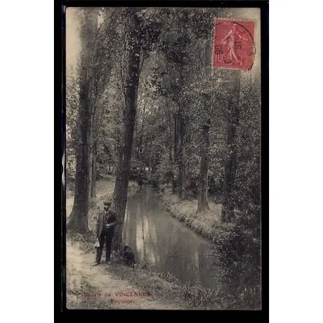 Top Qualité Carte postale 94 - Bois de Vincennes - Paysage - Voyage - Dos divise