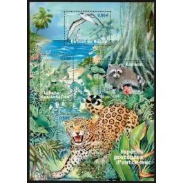 Fait Main Timbre de collection France - Bloc Feuillet 107