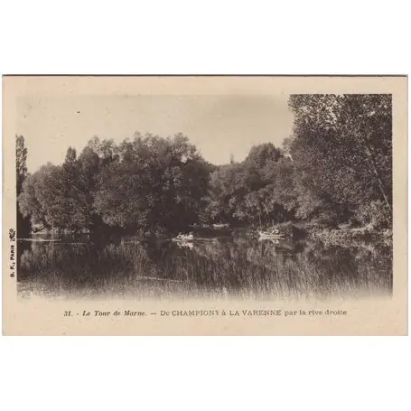 Carte postale 94 - de Champigny a La Varenne Vente Flash