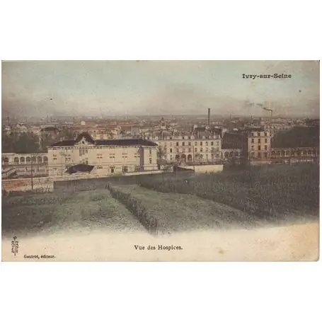 Exclusif Carte postale 94 - Ivry sur Seine - Vue des Hospices