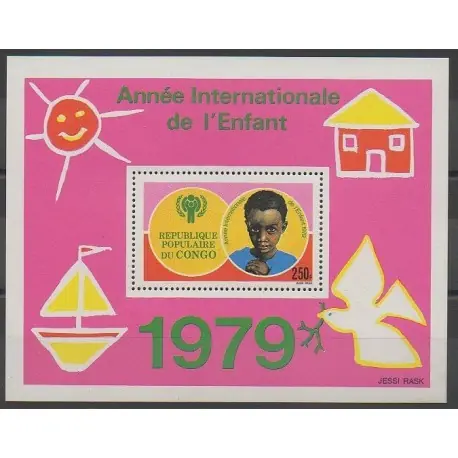 Bon Plan Congo (République du) - 1979 - No BF21 - Enfance