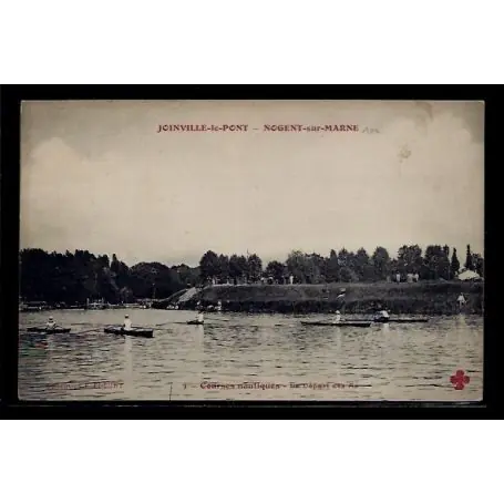 Carte postale 94 - Joinville-le-Pont - Nogent-sur-Marne - Courses nautiques - le depart d Top Vente