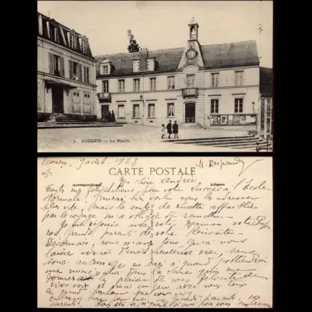 Carte postale 95 - Ecouen - La mairie Produit De Marque