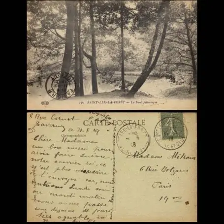 Prix Promo Carte postale 95 - St Leu la Foret - La foret pittoresque