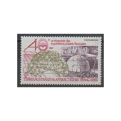 Livraison Mondiale TAAF - Poste aérienne - 1988 - No PA102 - Régions polaires