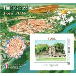 Fait Main Timbre de collection France - Bloc FFAP 12