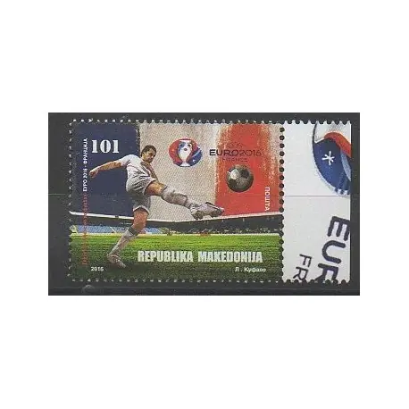 Macédoine - 2016 - No 728 - Football Quantité Limitée
