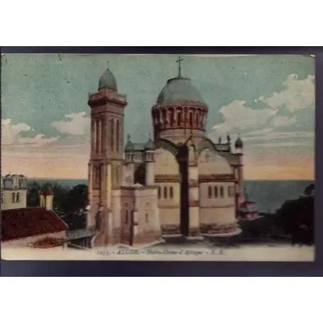 Solde Algerie - Alger - Notre-Dame d'Afrique - Couleur - 1918