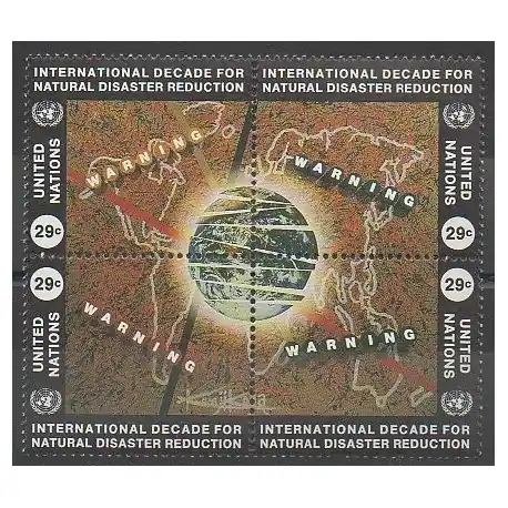 Paiement Sécurisé Nations Unies (ONU - New-York) - 1994 - No 659/662 - Environnement