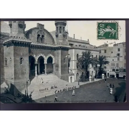 Authentique Algerie - Alger - Palais du gouverneur et place Malakoff