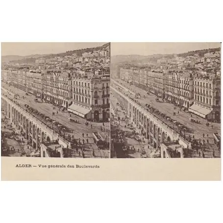Meilleure Qualité Algerie - Alger - Vue generale des boulevards