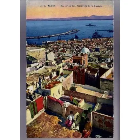 Nouveauté Algerie - Alger - Vue prise des terrasses de la casbah