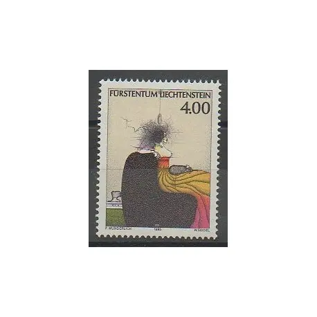 Liechtenstein - 1995 - No 1064 - Peinture Commande En Gros