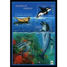 Timbre de collection France - Bloc Feuillet 048 Marque