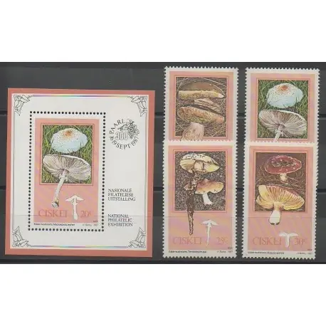 Haute Qualité Afrique du Sud - Ciskey - 1987 - No 110/113 - BF3 - Champignons