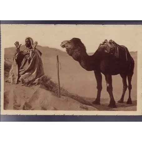 Algerie - Bou-Saada - La priere au desert - Beau plan Prix Promo