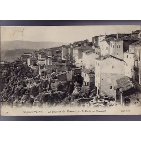 Jusqu’à Épuisement Des Stocks Algerie - Constantine - Le quartier des tanneurs sur le ravin du Rhummel - 1905