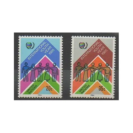 Nations Unies (ONU - New-York) - 1984 - No 432/433 - Enfance Commande En Gros