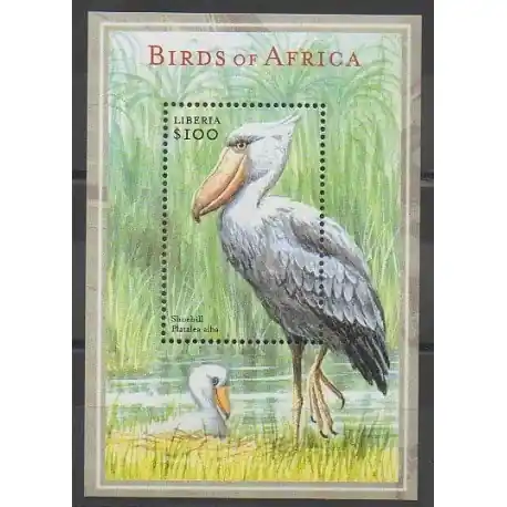 Liberia - 2001 - No BF413 - Oiseaux Nouveauté