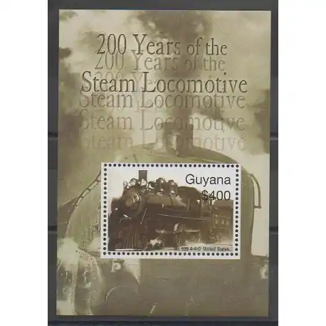 Guyana - 2004 - No BF476C - Chemins de fer Retour Gratuit