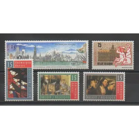 Belgique - 1993 - No 2495/2499 - Europe Édition Limitée