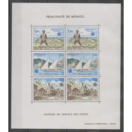 Monaco - Blocs et feuillets - 1979 - No BF17 Prix Bas