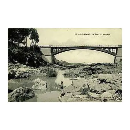 Algerie - Relizane - Le pont du barrage Artisanat
